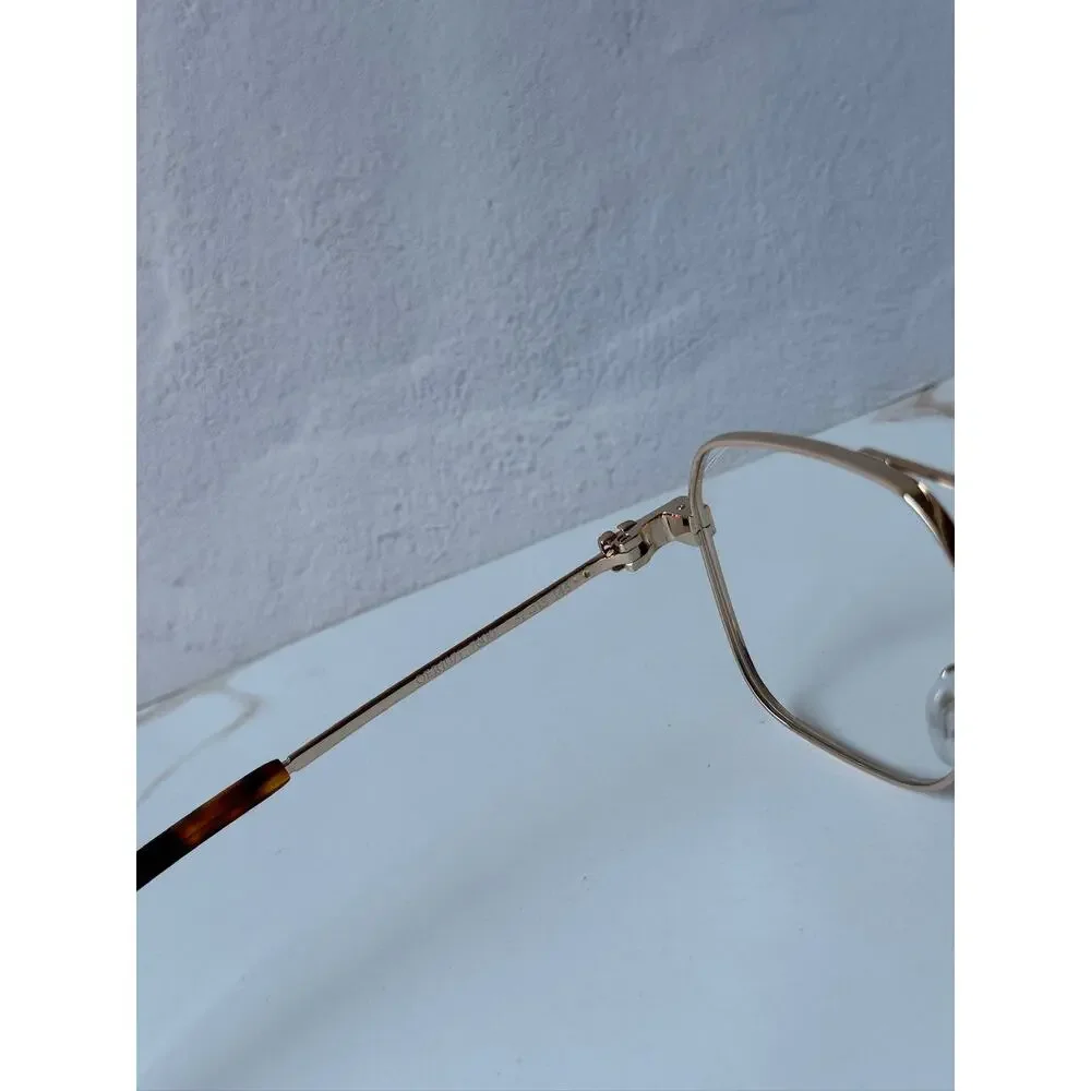 NEW Off White Style 7J Gold Aviator Pilot Frames